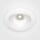 LED Deckeneinbaustrahler Yin in Weiß 12W 920lm 4000K dimmbar