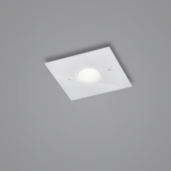 LED Deckenleuchte Nomi in Weiß 7W 795lm 230x230mm