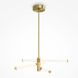 LED Pendelleuchte Axis in Gold