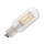 LED Leuchtmittel GU 10, Röhre T32, 2600K, Dimmbar in Transparent 3,2W 270lm