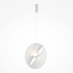 LED Pendelleuchte Reflex in Weiß