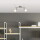 LED Deckenleuchte Bethany in Silber und Chrom 2x 4W 800lm E14 2-flammig