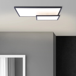 LED Panel Bility in Schwarz und Weiß 2x 18W 3600lm...