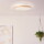 LED Deckenleuchte Brodsky in Natur-hell und Weiß 24W 2500lm