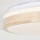 LED Deckenleuchte Brodsky in Natur-hell und Weiß 24W 2500lm