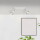 LED Deckenleuchte Ina in Weiß und Chrom 2x 3W 600lm GU10 2-flammig