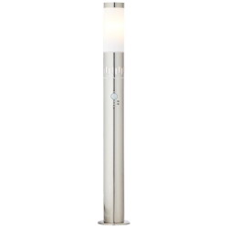 LED Wegeleuchte Leigh in Silber 0,9W 100lm IP44 inkl....