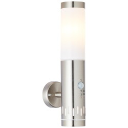 LED Wandleuchte Leigh in Silber 0,9W 100lm IP44 inkl....