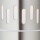 LED Wandleuchte Leigh in Silber 0,9W 100lm IP44 inkl. Bewegungsmelder und Dämmerungssensor