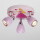 LED Deckenleuchte Princess in Pink und Weiß 3x 3W 900lm GU10 3-flammig
