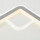 LED Deckenleuchte Savare in Weiß und Grau 3x 16W 6100lm