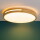 LED Deckenleuchte Woodbury in Natur-hell und Weiß 24W 2100lm