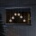 LED Lichterkette Schneeflocke in Transparent 48x 0,02W 96lm IP44