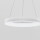LED Pendelleuchte Rando Thin in Weiß-matt 50W 3250lm