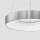 LED Pendelleuchte Rando Thin in Silber-gebürstet 30W 1950lm