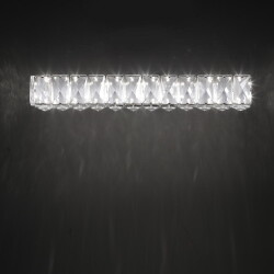 LED Wandleuchte Corona in Transparent 8W 480lm