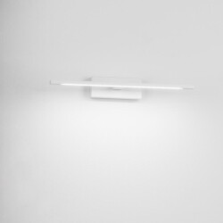 LED Spiegelleuchte Mondrian in Weiß IP44