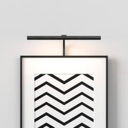LED Bilderleuchte Mondrian in Schwarz-matt