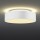LED Deckenleuchte Medo in Weiß 10W 1350lm IP50 280mm 110°