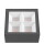 LED Wand- und Deckenleuchte S-Cube in Anthrazit 4x 3,75W 1000lm IP65