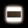 LED Wandeinbauleuchte Terra in Schwarz 0,8W 14lm 4000K