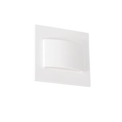 LED Wandeinbauleuchte Erinus in Weiß 2x 1,5W 60lm...