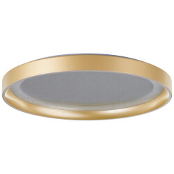 LED Deckenleuchte Quito in Gold 24W 2700lm 330mm