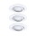 Smarte Zigbee 3.0 LED Einbauleuchte Base Coin RGBW in Weiß 3x 4,9W 1260lm