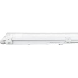 LED-Wannenleuchte in Weiß IP65 G13