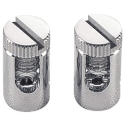 GIOTTOS feed-in, 2 pieces set , chrome