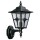 Wall lamp a-92152, black-silver, standing, cast aluminium, cathedral glass, ip23, e27