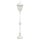 Lampe à poser a-92243, blanc-or, fonte daluminium, verre cathédrale, e27, ip23, 1345x220mm