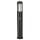 Bollard light a-92414, met bewegingsmelder, zwart, gegoten aluminium, opaalglas, e27, ip44, 900x130mm