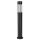 Bollard light a-92493, zonder bewegingsmelder, zwart, gegoten aluminium, opaalglas, e27, ip44, 900x110mm