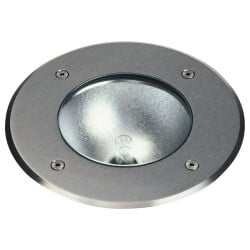 Ground recessed spotlight a-92938, symmetrical, stainless...